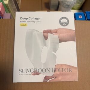 Sungboon Editor Deep Collagen Power Boosting Mask 37g X 4 PCS K-Beauty